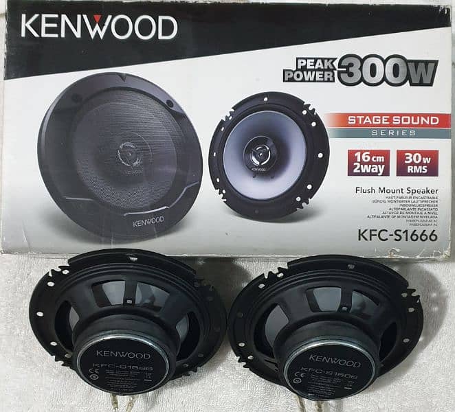 Kenwood KFC-S1666 2 Way Speaker 300W 5