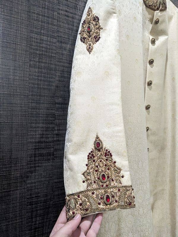 Branded Sherwani 1 time use 2