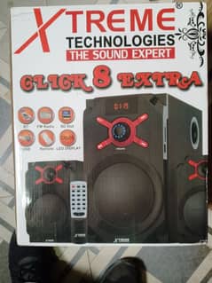 Xtreme Click 8 Extra 2.1 Bluetooth Portable Speaker