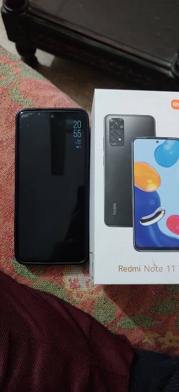 Xiaomi Redmi Note 11 6GB+128GB with Box, 33W Adopter and Cable 1