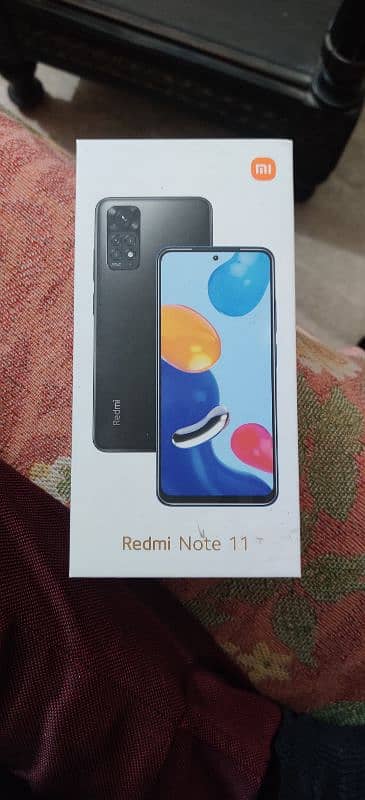 Xiaomi Redmi Note 11 6GB+128GB with Box, 33W Adopter and Cable 4