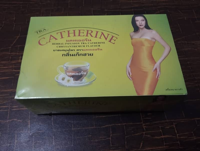 CATHERINE SLIMING TEA HERBAL VANILLA 32 BAGS 165 GM 2