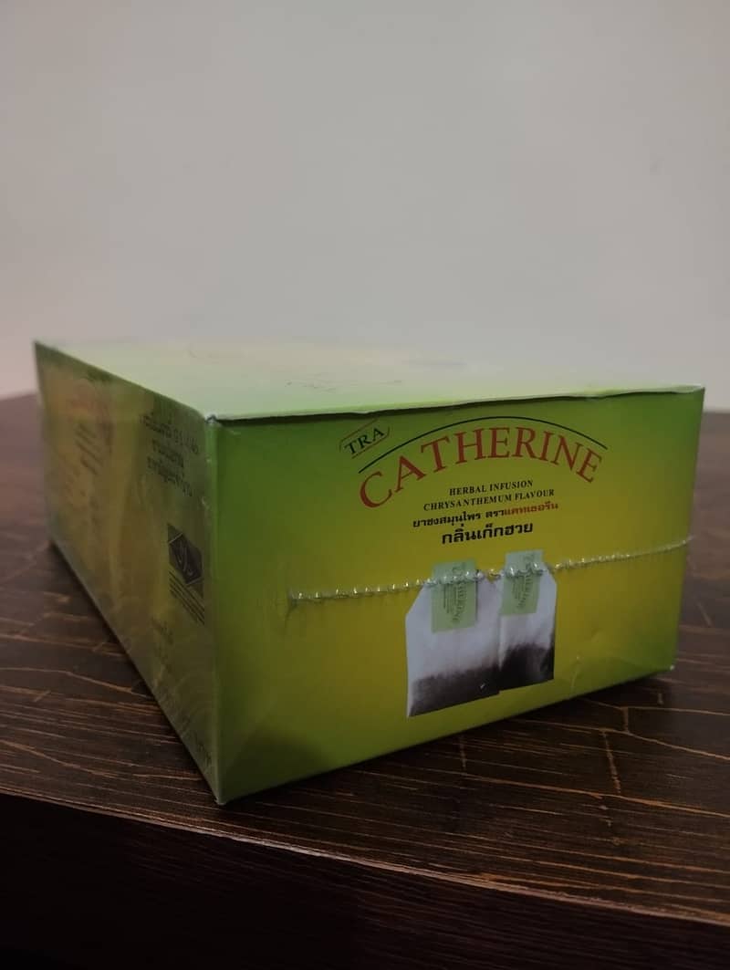 CATHERINE SLIMING TEA HERBAL VANILLA 32 BAGS 165 GM 9