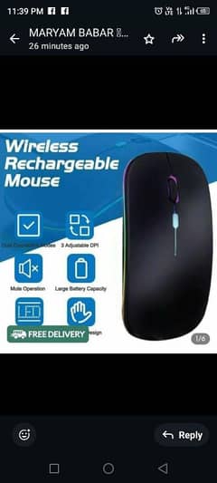 Gaming wireless Bluetooth mouse high quality