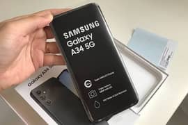 Samsung Galaxy A34 dual sim officially pta approved is a Mid Range 5G