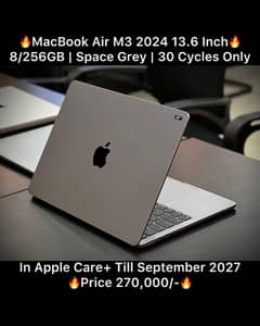 MacBook Air M3 13 inch 8GB 256GB 2024 M1 M2