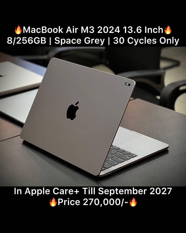 MacBook Air M3 13 inch 8GB 256GB 2024 M1 M2 0