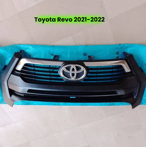 Toyota Revo 2021-2022 model Geneiun  front Bumper with grill 2