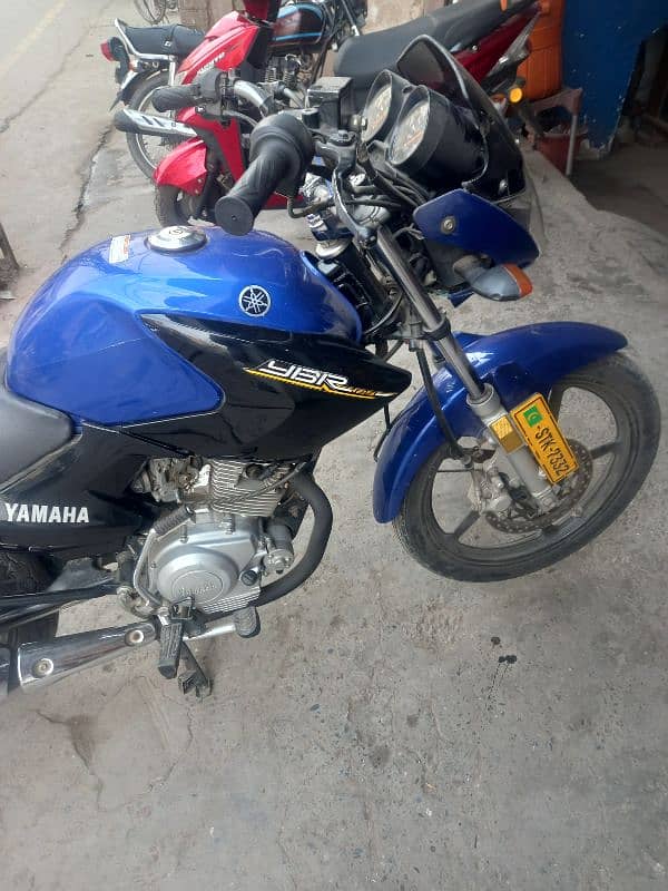 yamaha ybr 2019 model lush condition 1