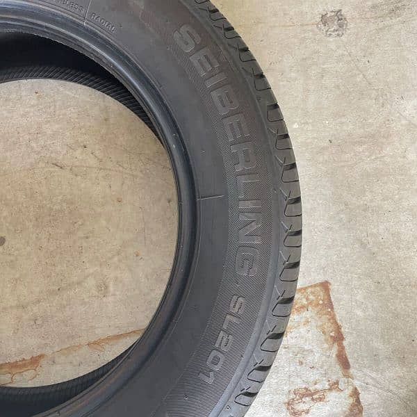 4tyres set 215/60/R/16 SeiberLing 98/100 Condition 6