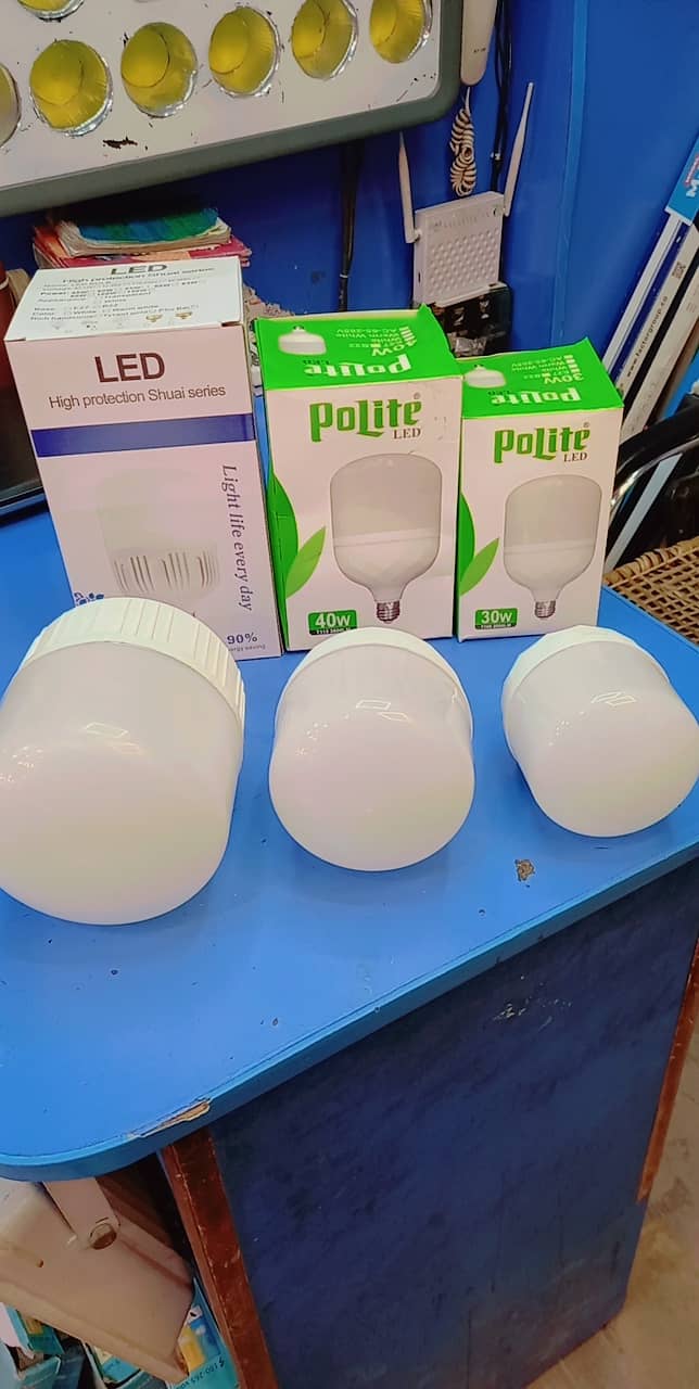 LEd bulbs available. Different prices 2