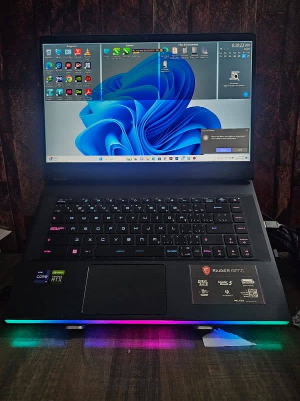 Latest Msi Raider 12th Gen, intel core i9, 16gb wastapp 0320+8232+469 1