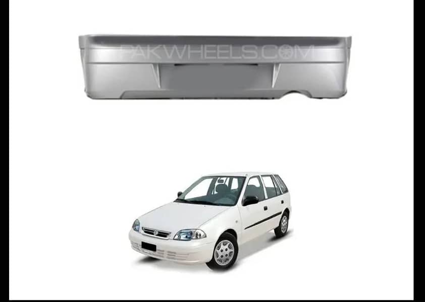 Suzuki cultus old front and back bumper for sale 1