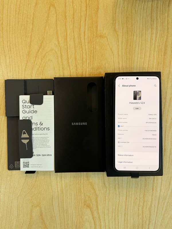 Samsung Galaxy S24 Box Open PTA Approved 1