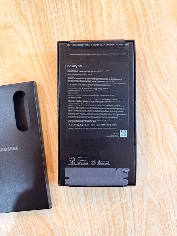 Samsung Galaxy S24 Box Open PTA Approved 10