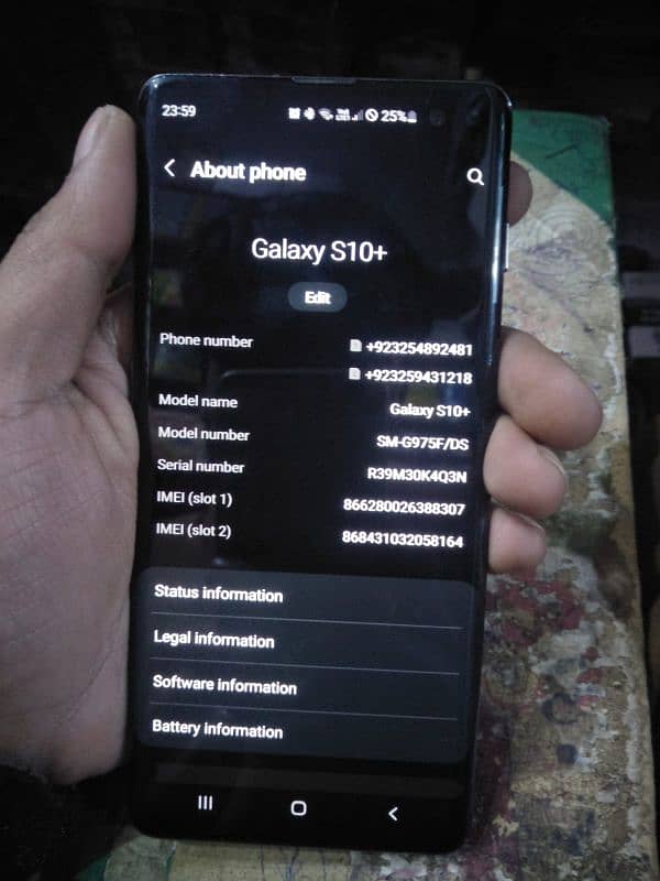 Samsung s10 plus 0