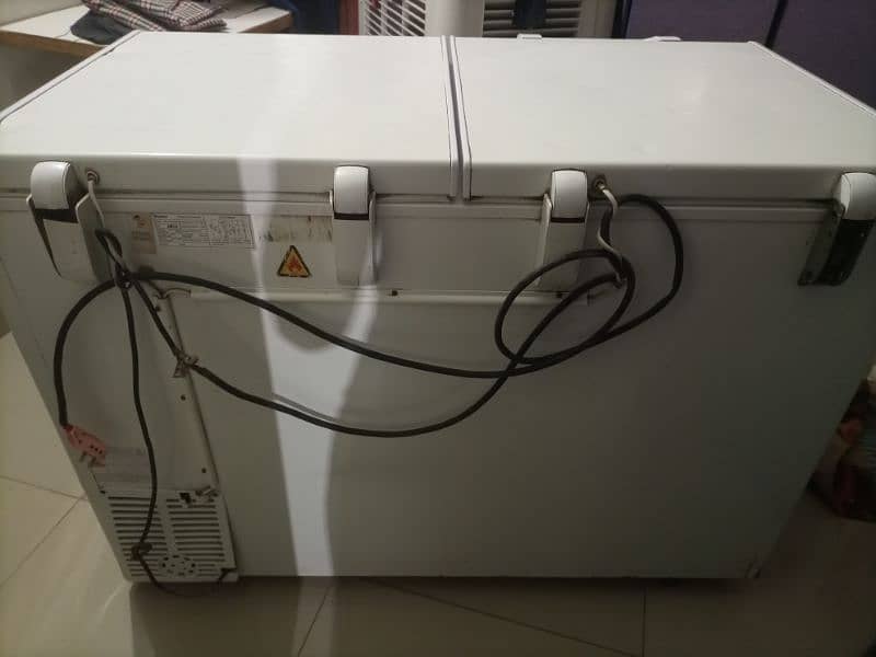 Haier 2 door deep freezer 1