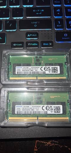 Samsung DDR5 RAM Sticks 8x2