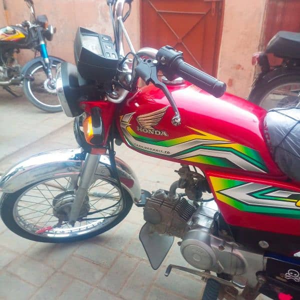 Honda 70 Hyderabad number 6