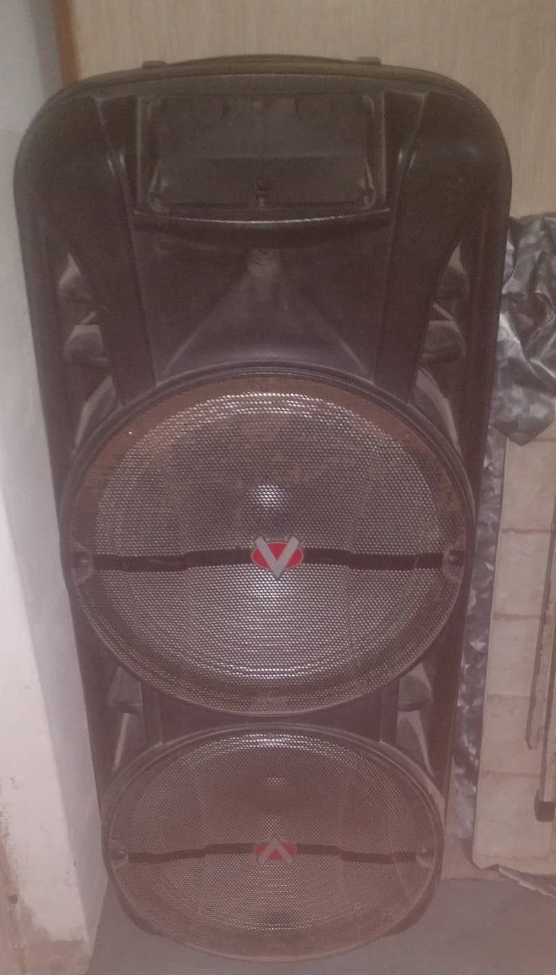 Audio speaker 15+15 inch 3