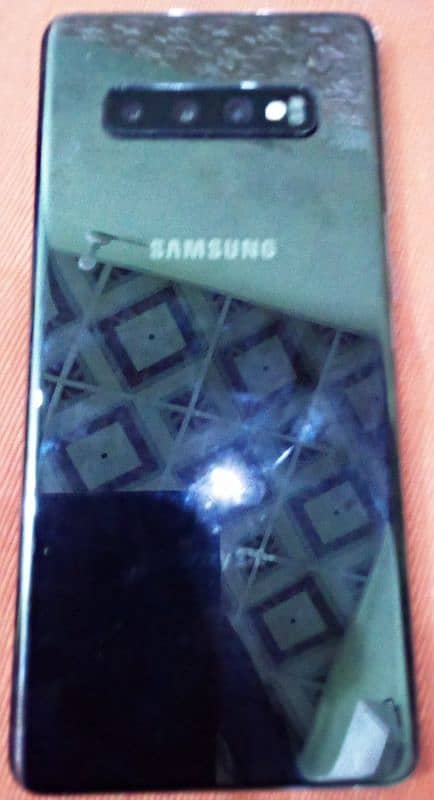 Samsung Galaxy S10 plus 8gb 512gb side pe line or dot 1