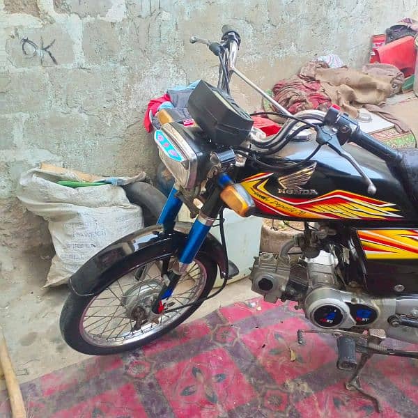 Honda cd70 Hyderabad number 2