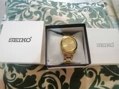 Seiko 5 Automatic watch Golden colour just like new