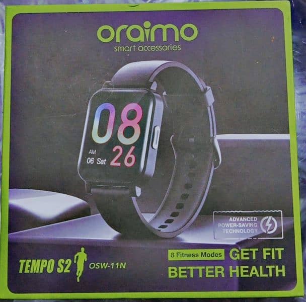 Original black Oraimo OSW-11N smart watch 1