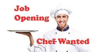 CHEF REQUIRED FOR SHAMI BURGERS