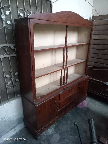 wood Show case Almari For Sale furniture لکڑی کی الماری فرنیچر 0