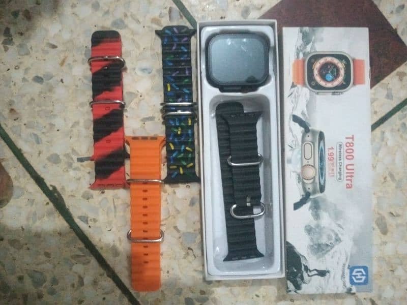 T800 Ultar ismart watch 4Patih 1USB fire 1