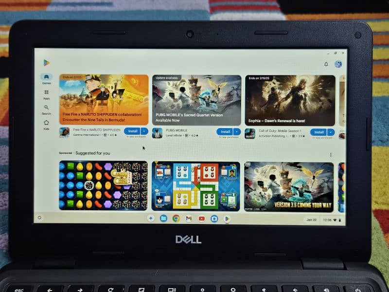 Dell Chromebook with Live TV 4