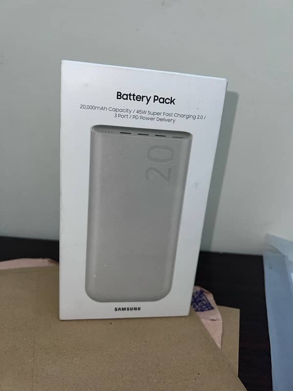 Samsung 20,000 mah Power Bank Model EB P4520 1