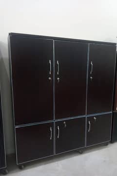 3 Door Almeera Wardrobe Almari wood made