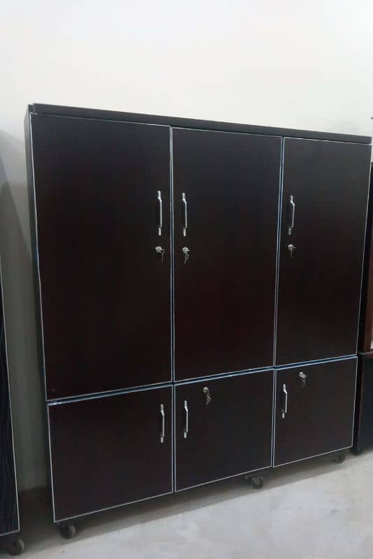 3 Door Almeera Wardrobe Almari wood made 0