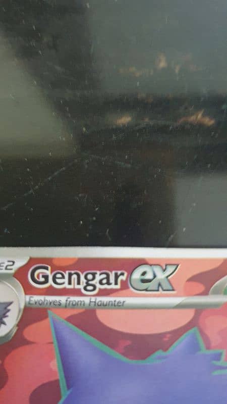 pokemon cards gangar ex 198/162 3