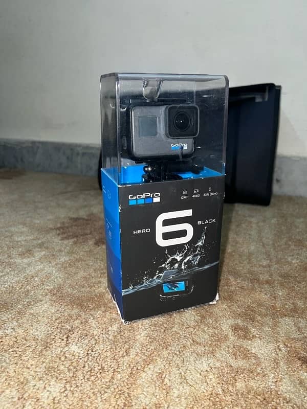 Go pro Hero 6 with accessories and Sports Kit 1