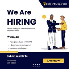 Data entry operator