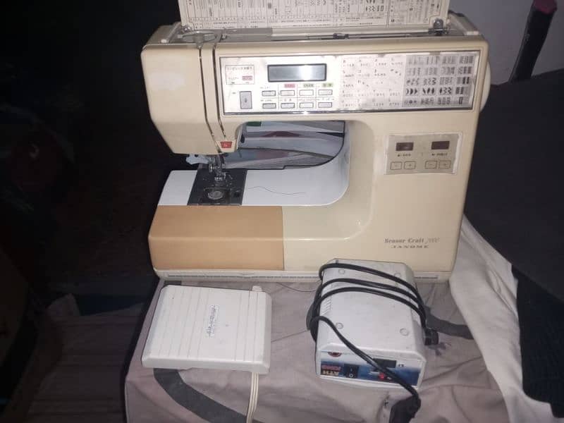 janomi 7000 model sewing machine 0