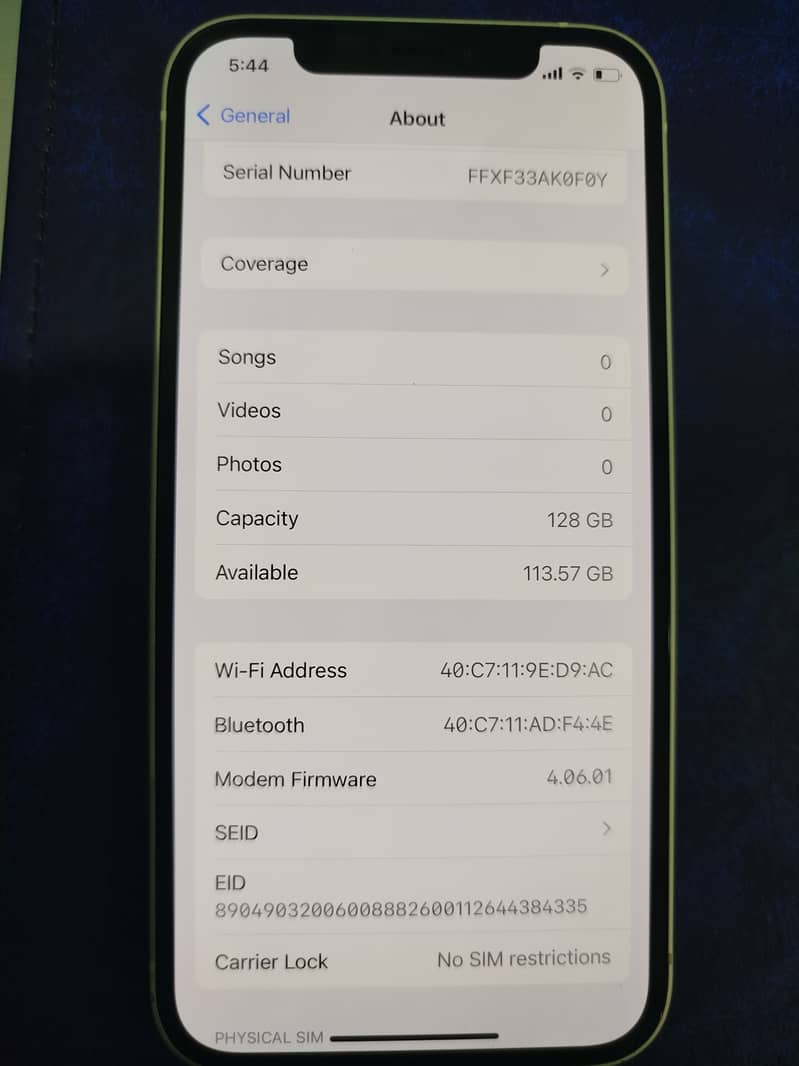 Apple iPhone 12 128gb PTA approved 7