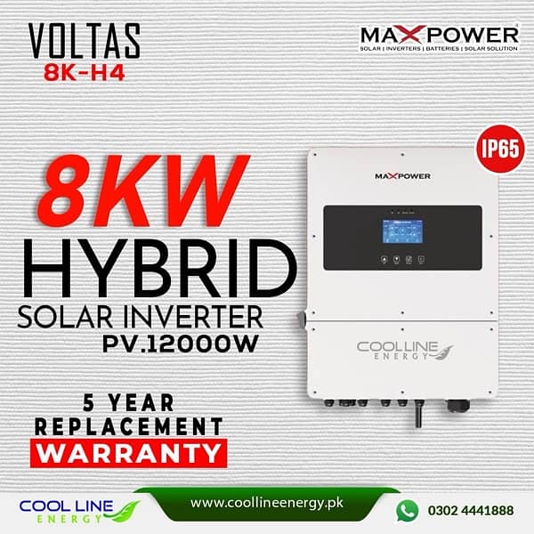 Maxpower Voltas Hybrid 6 / 8 / 10 / 12 / 14kw 1