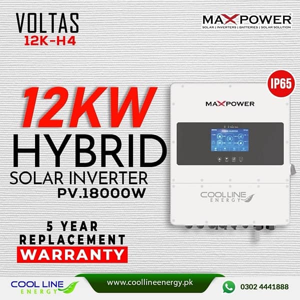 Maxpower Voltas Hybrid 6 / 8 / 10 / 12 / 14kw 3