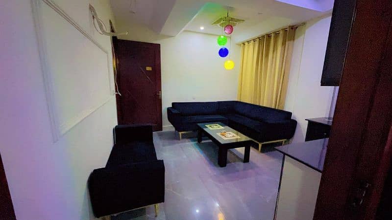 1 bedroom appartment for rent in daily basis in bahria bahria town 3