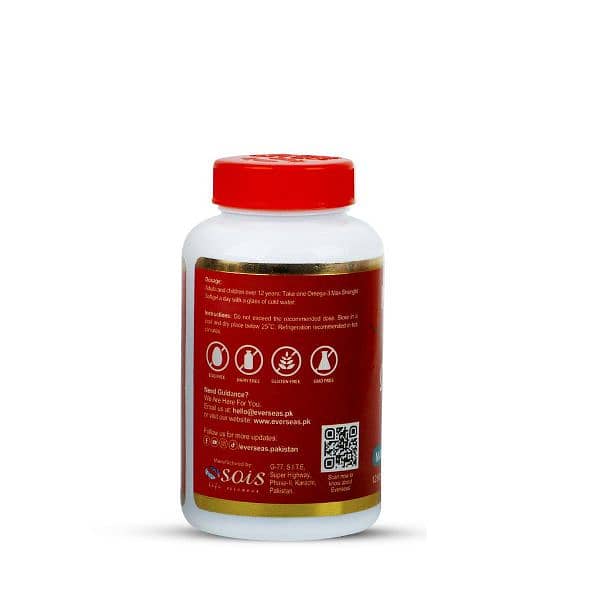 Everseas Omega-3 Maximum Strength Softgels 3