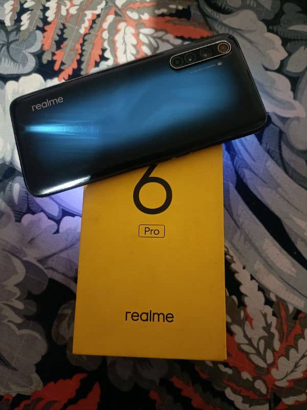 Realme 6 pro panal change set with box 0