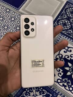 samsung a53 5g 8/128 jb complete box all okay condition