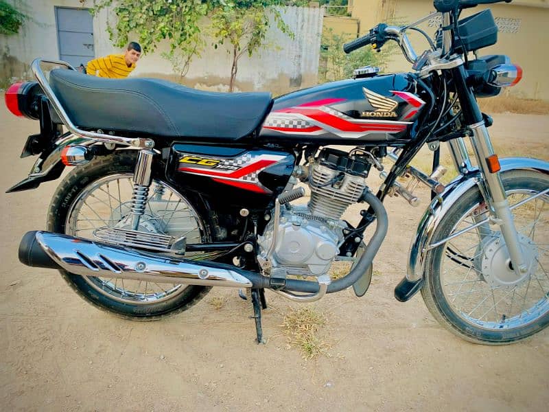 Honda Cg 125 2024 only 2000 kilometers used 10