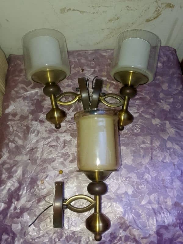 metal wall light fancy heavy weight good quality 5