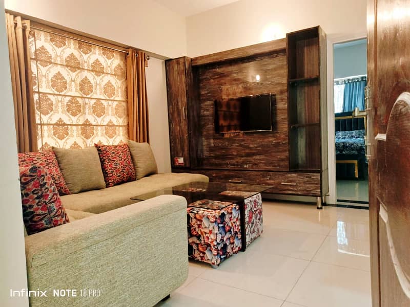 2bedroom Fully Furnished Apprtment Available For Rent Gulberg Green Islamabad 5