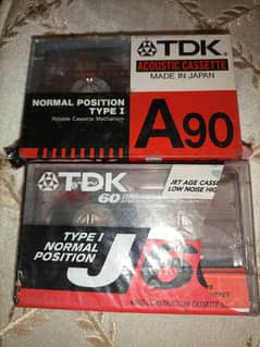 Sealed Packed Audio Cassettes for Fresh Recordings